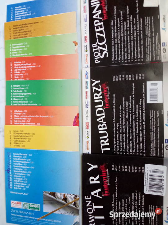 Kolekcja 8 plyt CD z muzyka roznych krajow lubelskie