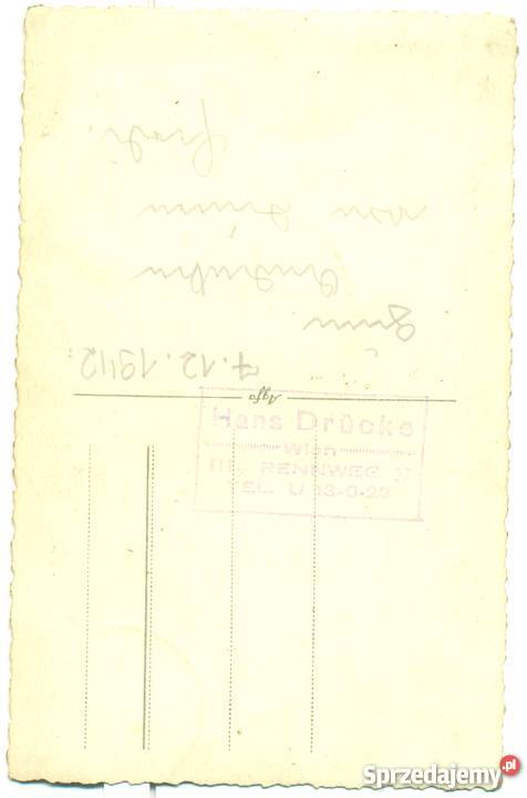 Stare zdjęcie pocztówka pilot Luftwaffe Militaria