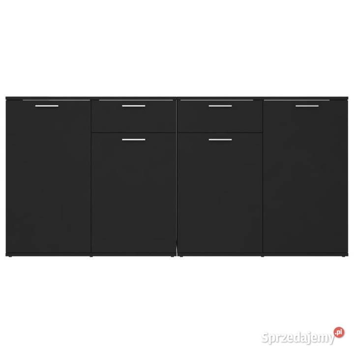 Szafka czarna 160x36x75 materiał drewnopochodny Warszawa sprzedam