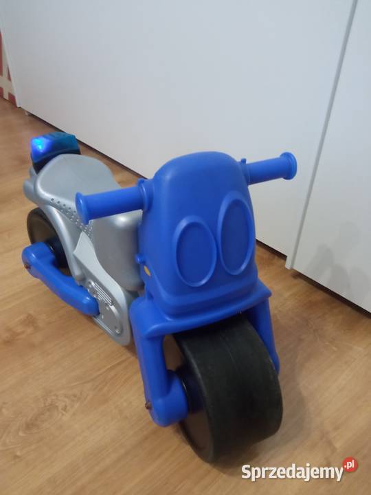 Motorek policyjny jeździk odpychacz sygnał Sosnowiec