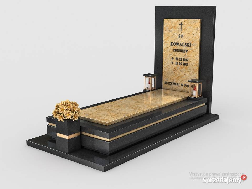 Nowoczesne nagrobki województwo Śląskie Częstochowa