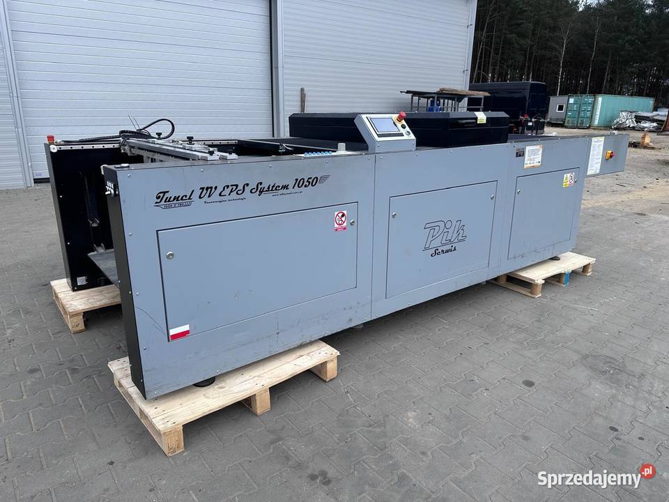 Tunel suszący sitodruku EPS Compact 1050 UV Nowy Tomyśl