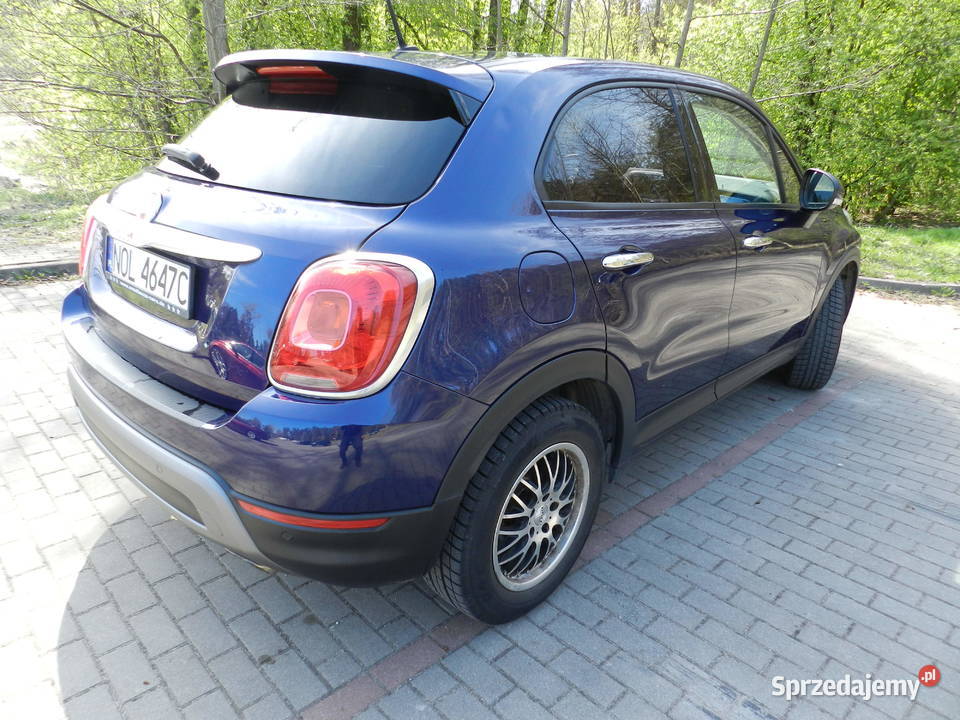 Fiat 500X 14i Climatronic 2 strefy Navi niebieski