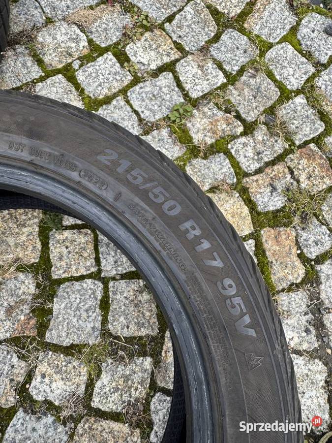 Opony zimowe 21550 r17 Samochodowe dolnośląskie Zgorzelec