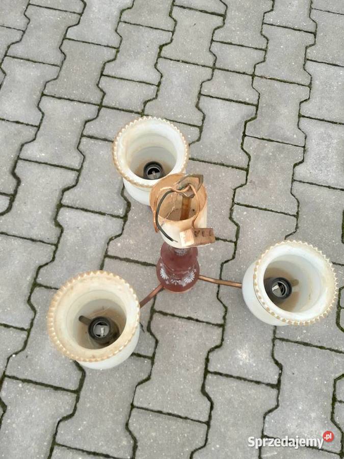 Żyrandol PRL Lublin