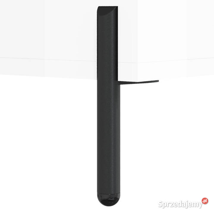 Szafki nocne 2 białe wysoki połysk 40x35x475 Warszawa