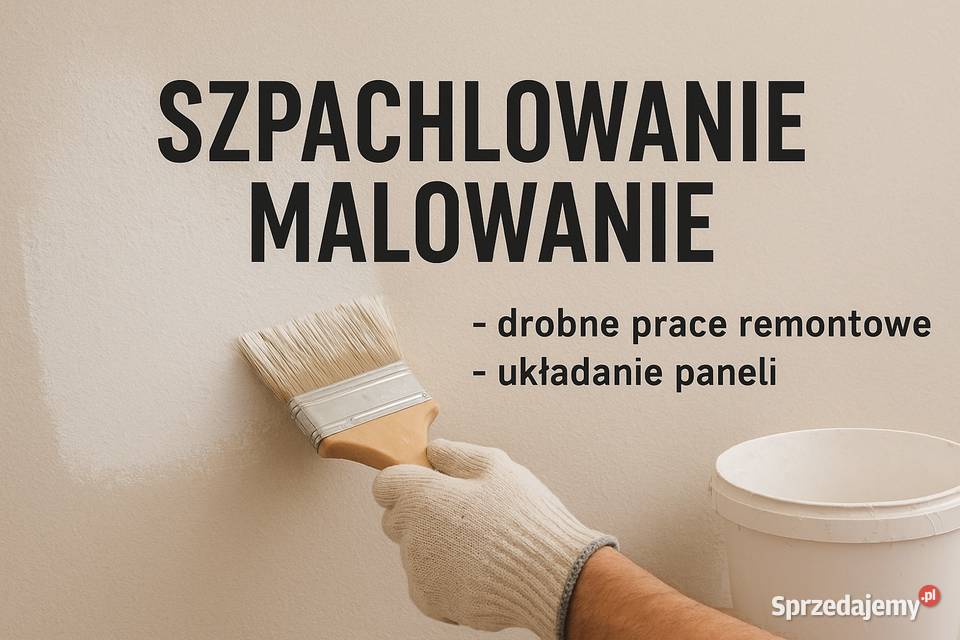 Przyjmę zlecenia na drobne prace remontowe