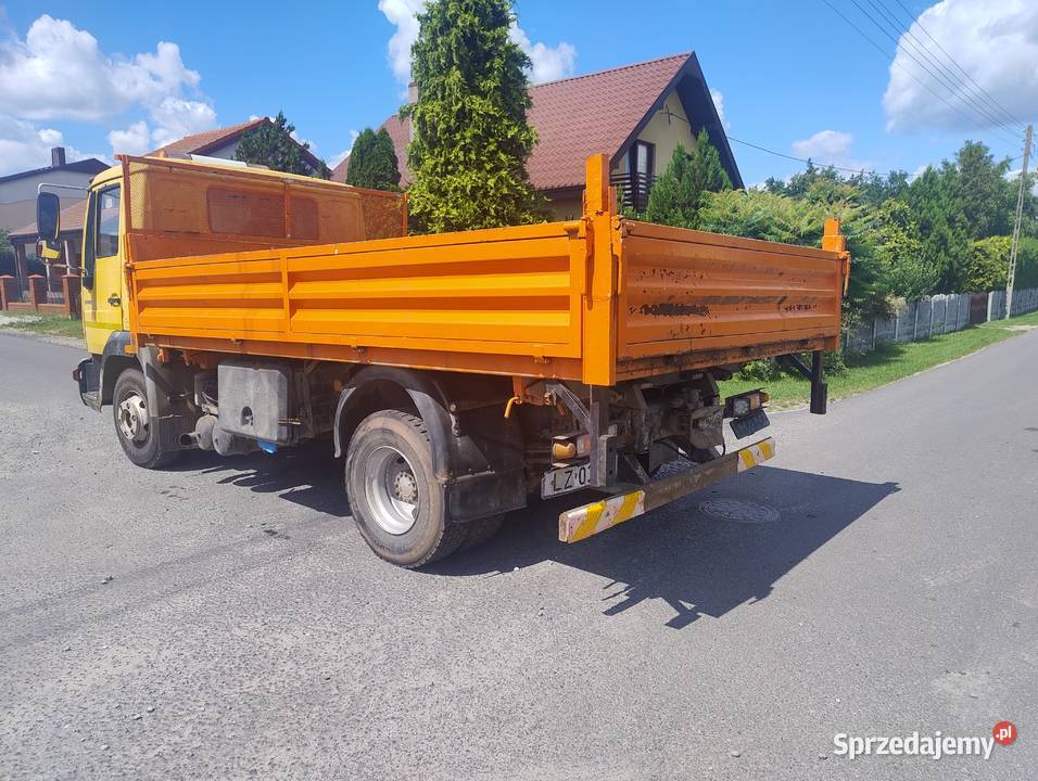 man 12163 wywrotka 3 stronna blokada mostu 7t Grabów nad Prosną
