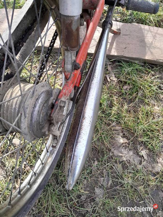 Romet komar 2352w czerwony z prywatnej kolekcji Świerzawa