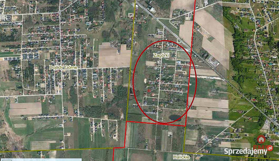 Działka Białystok 1326m