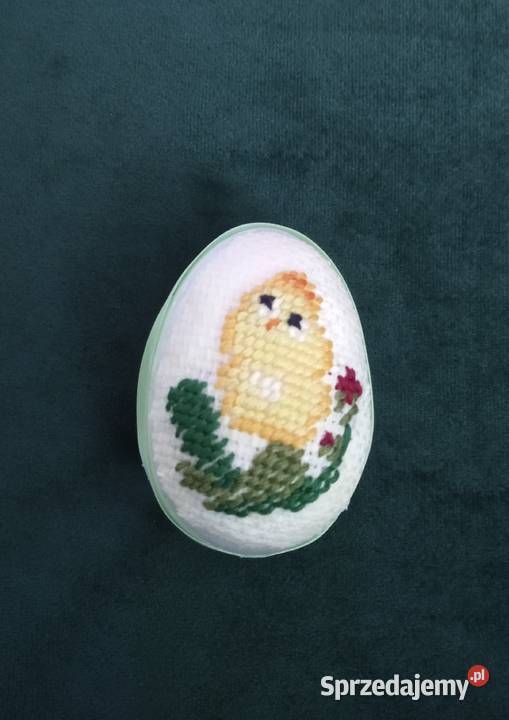 pisanki haft rękodzieło Wielkanoc