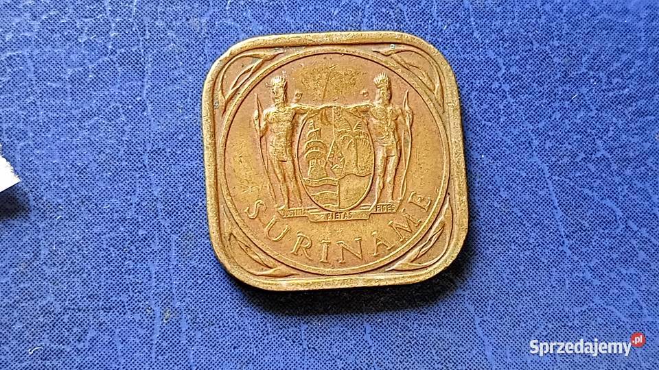 Stare monety 5 cent 1966 Surinam Lesko