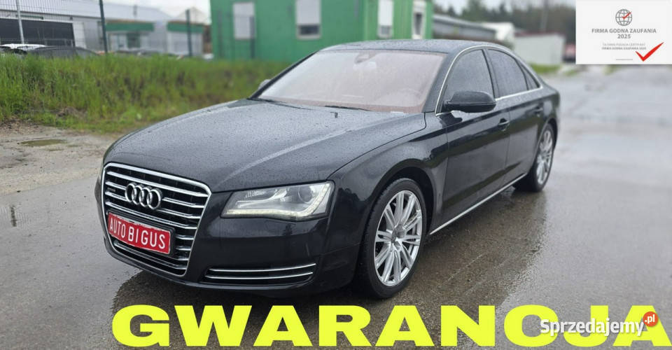 Audi A8 bogate wyposazenie super stan światła LED pomorskie Lębork sprzedam