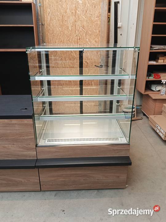 Witryna cukiernicza chłodnicza lada kasowa
