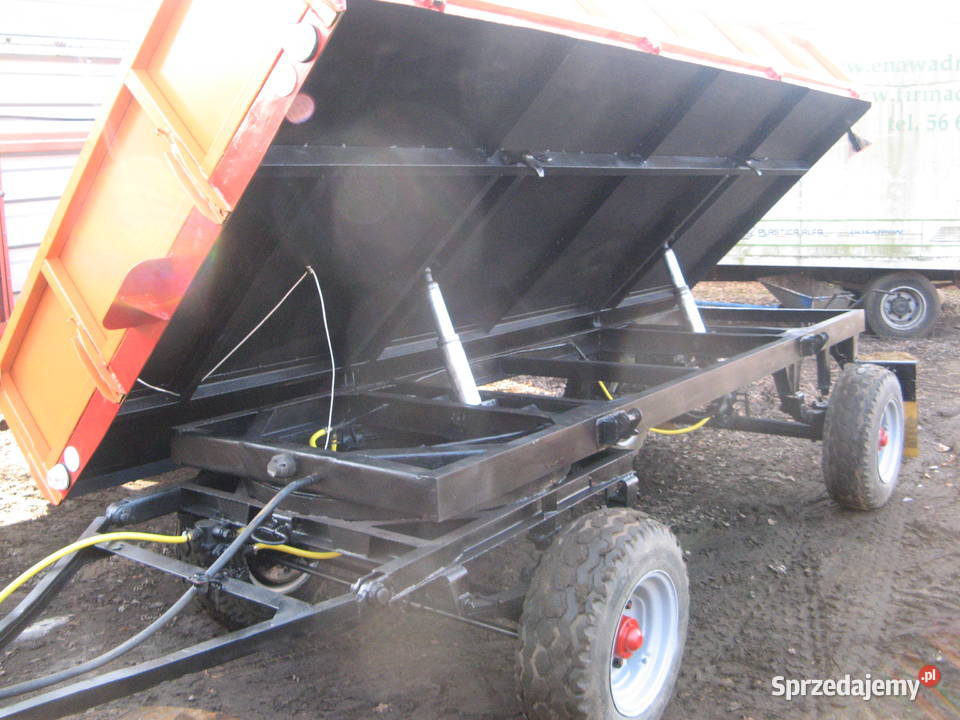 przyczepa d35 sztywna ładna podłoga i burty nieuszkodzony lubelskie Ryki