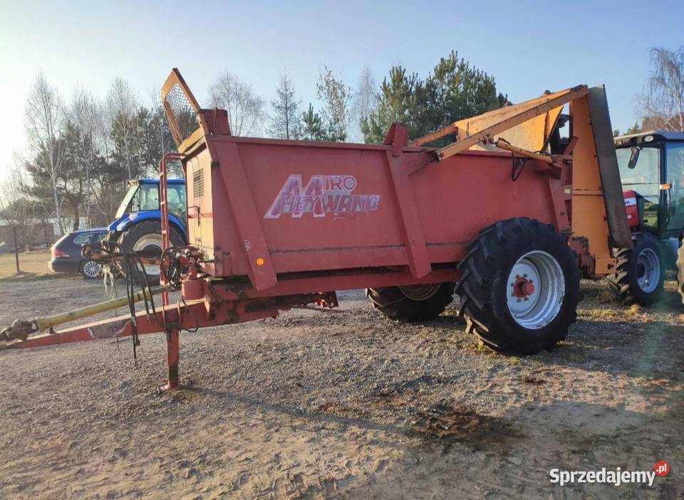 Rozrzutnik obornika Miro heywang 8t Maszyny rolnicze Grabów Szlachecki