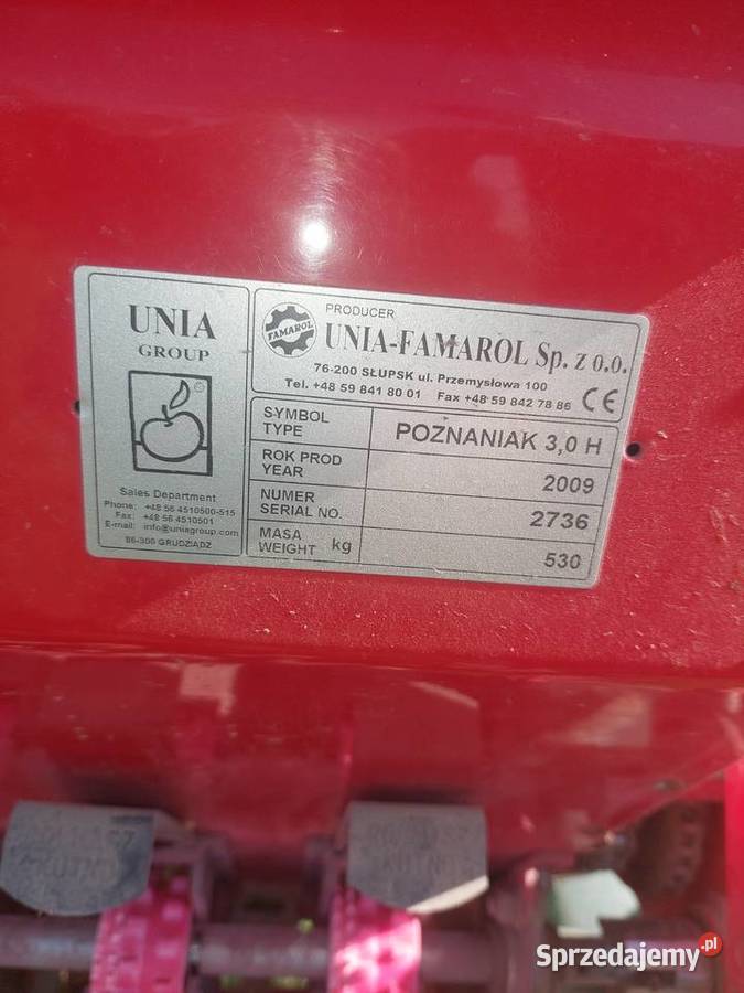 Siewnik poznaniak 3m 27m Łopienie-Zyski