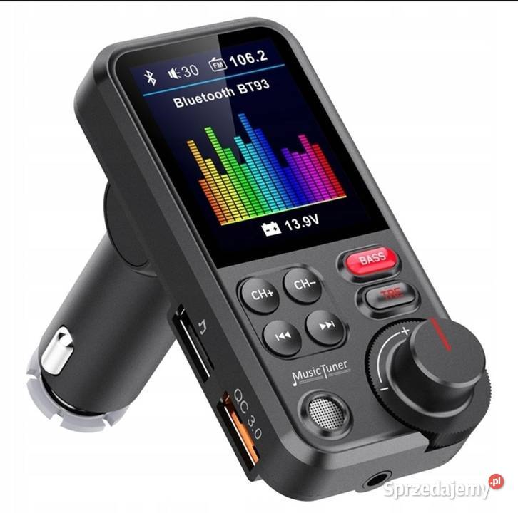 transmiter samochodowy mp3 radio FM bluetooth małopolskie sprzedam