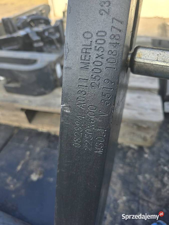 Widly do ładowarki merlo kujawsko-pomorskie Wąbrzeźno