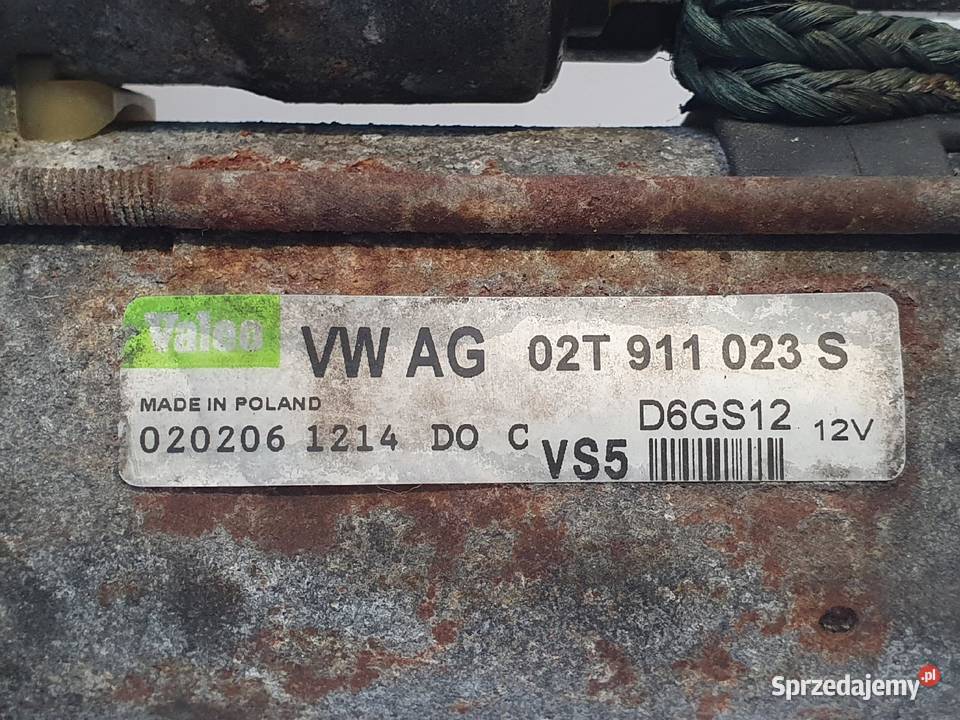 ROZRUSZNIK Skoda Octavia II 14 16V 02T911023S Rudka