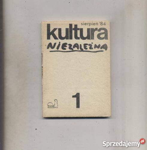 Kultura Niezależna sierpień 1984 zachodniopomorskie Szczecin