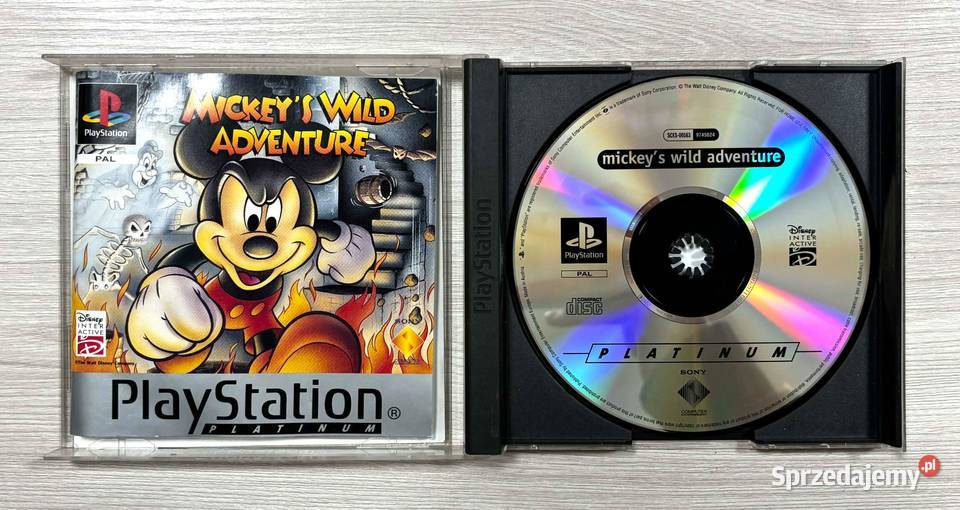 Gra PSX 1 Mickeys Wild Adventure warmińsko-mazurskie Elbląg sprzedam
