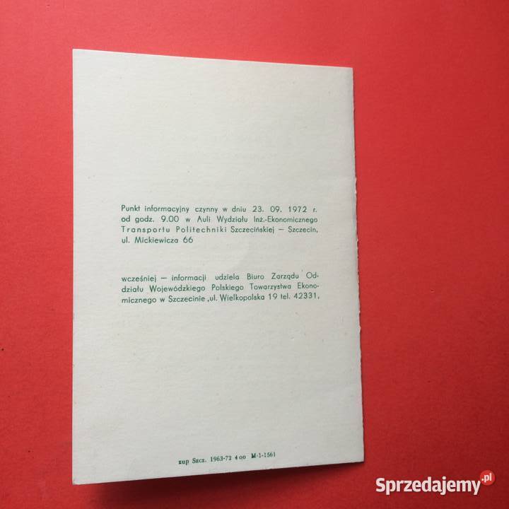 1931 Zaproszenie PTE