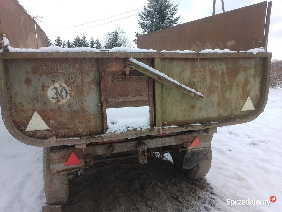 Przyczepa rolnicza PW4 Drawsko Pomorskie