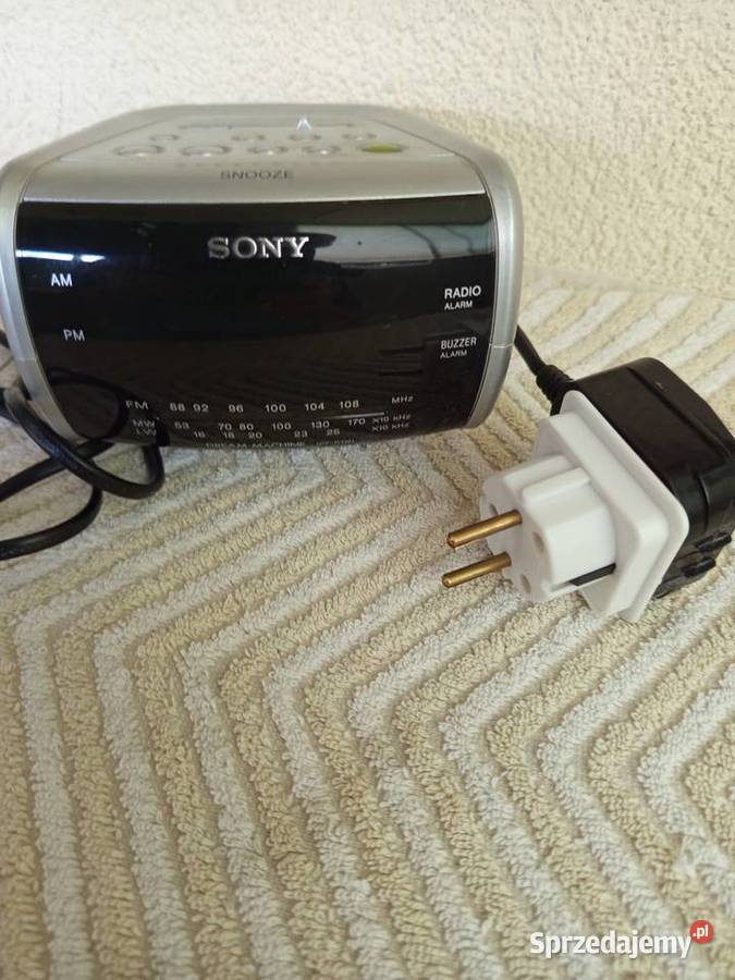 Japoński RADIOBUDZIK Vintage SONY ICFC115L w Warszawa sprzedam