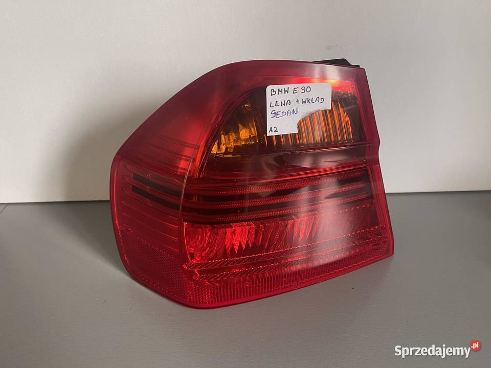 BMW E90 SEDAN LEWA LAMPA TYŁ wielkopolskie Ostroróg