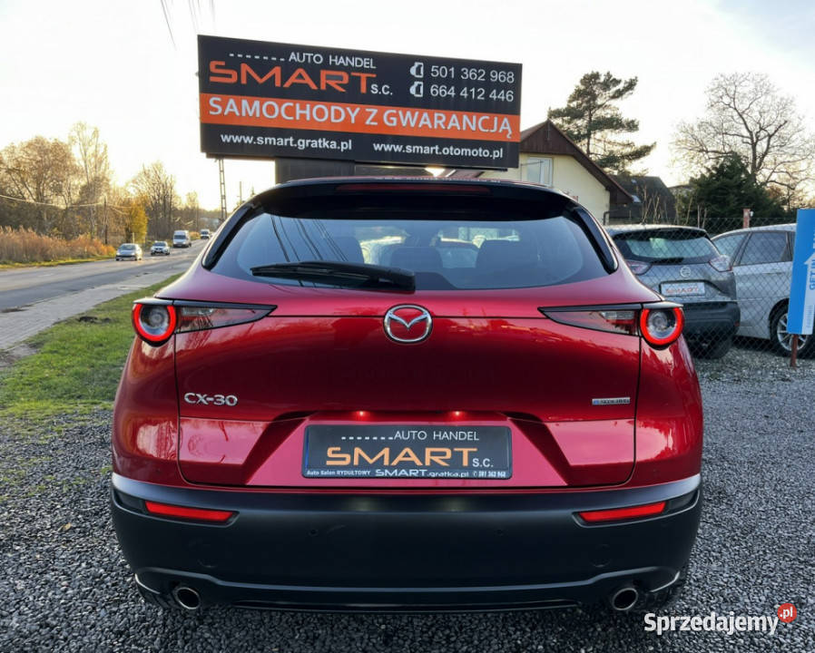 Mazda CX30 Navi Kamera Czerwona Perła Hybryda Rydułtowy sprzedam