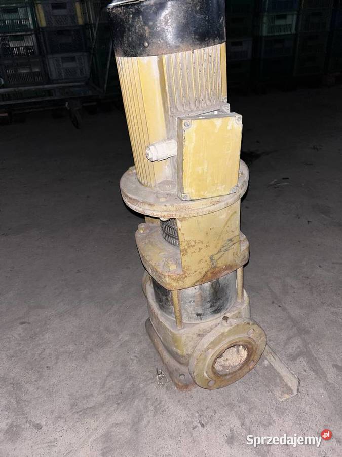Pompa Grundfos CR 30 30 z silnikiem 4kW Pompy i hydrofory Ogród Śmigiel