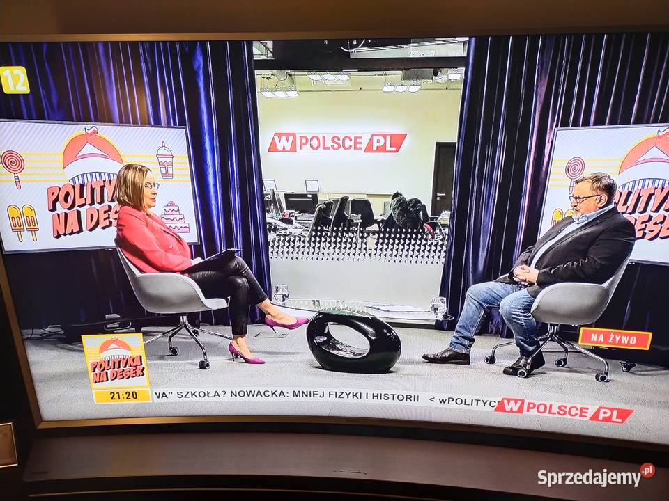 Stolik kawowy owalny Nowoczesny