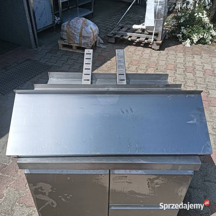 Półka gastronomiczna wiszaca 90x30 podwójna Słupia Kapitulna