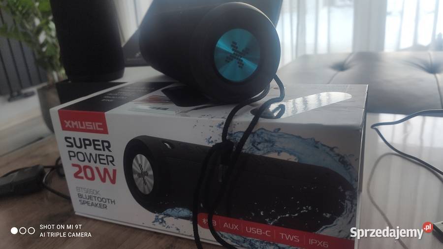 2 x głośnik mobilny Xmusic BTS650K czarny 2 x Czemierniki