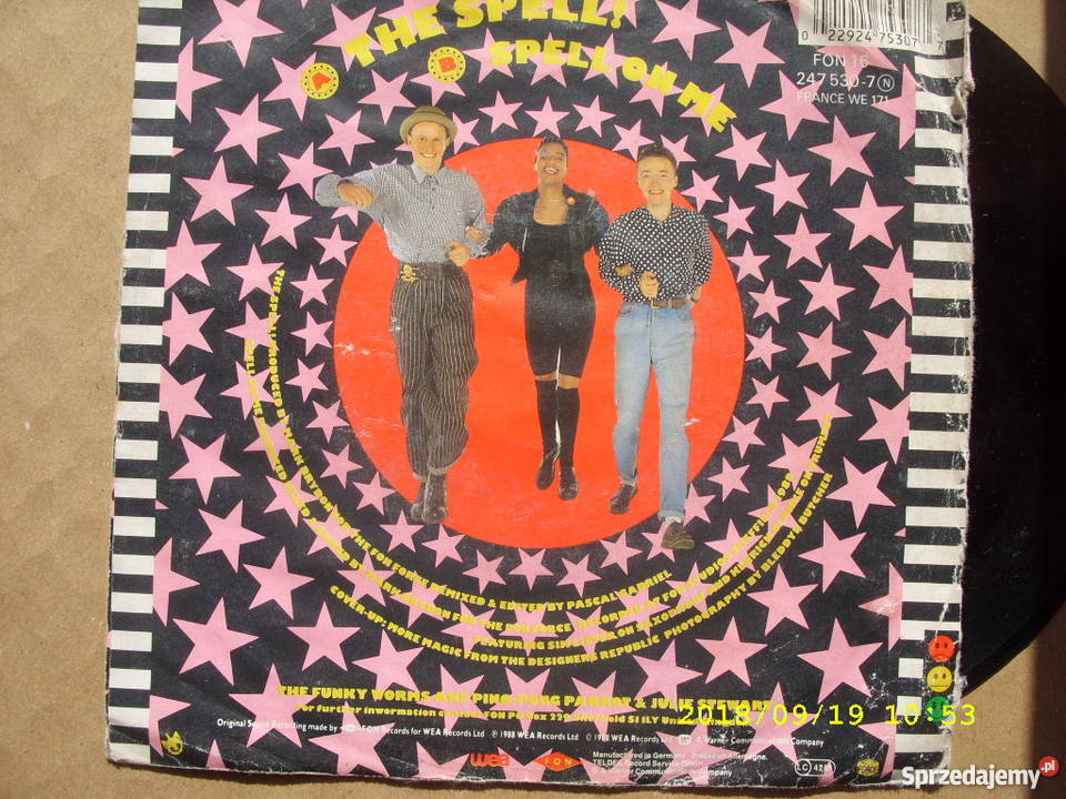 THE SPELLTHE FUNKY WORM Singiel winyl dolnośląskie Wołów sprzedam
