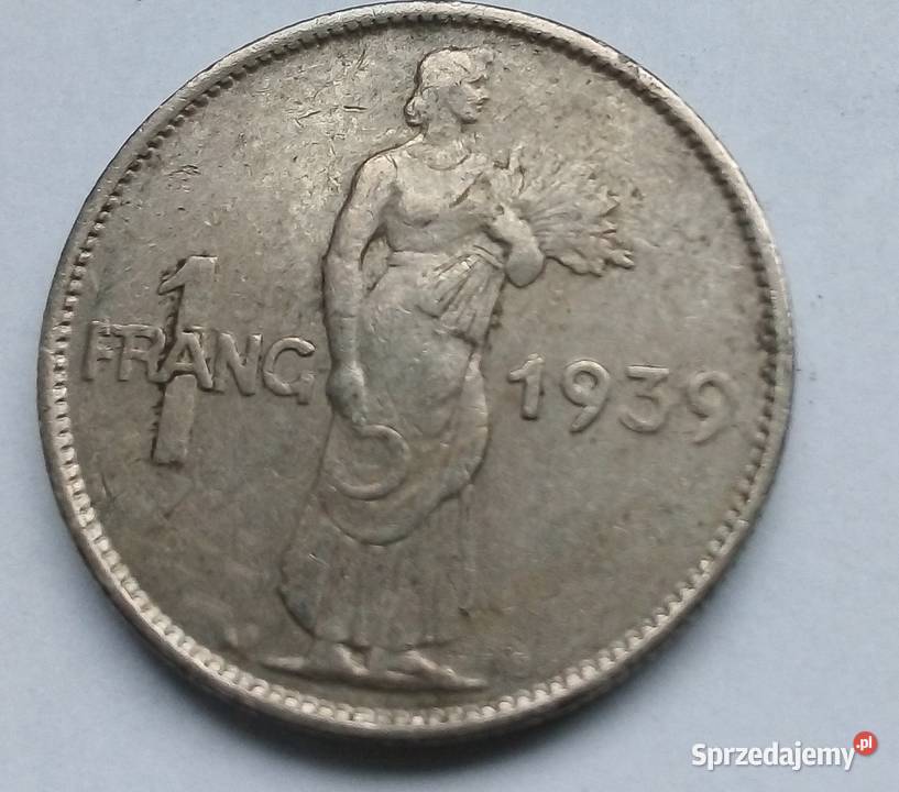 LUKSEMBURG1 FRANK1939 r Legionowo