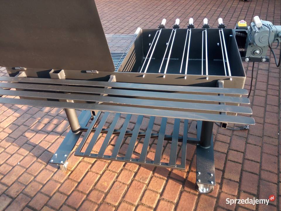 Gastronomiczny grill cateringowy na szaszłyki Damasławek