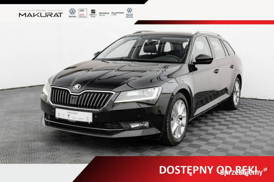 koda Superb 20 TDI Ambition Podgrzf BiXenon światła do jazdy dziennej Pępowo