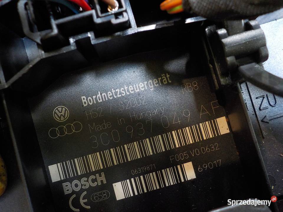 VW PASSAT B6 19 TDI modul BORDENTZ 3C0937049AF Suków