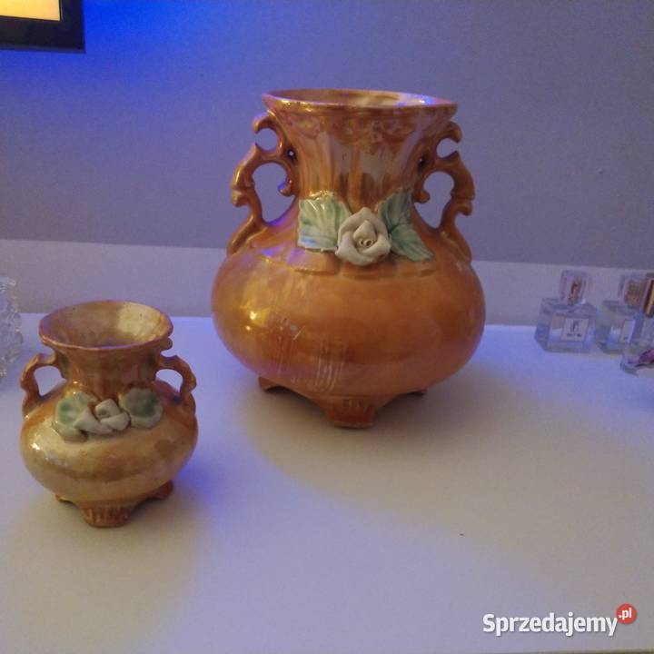 Komplet wazonów mały i duży Zgierz sprzedam