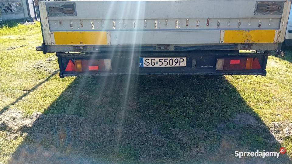 Przyczepa TRAMPTRAIL obrotnica Burtowe i plandeki Żary