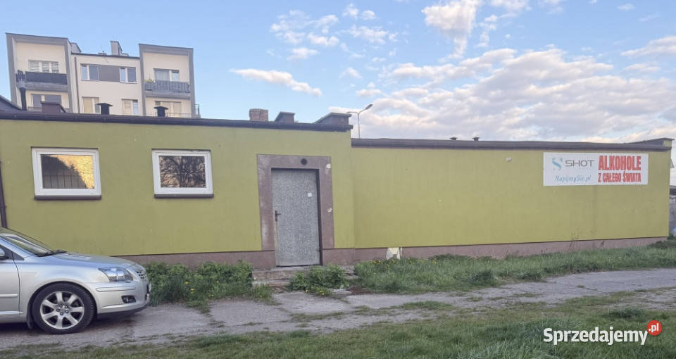 Pawilon handlowousługowy z działką