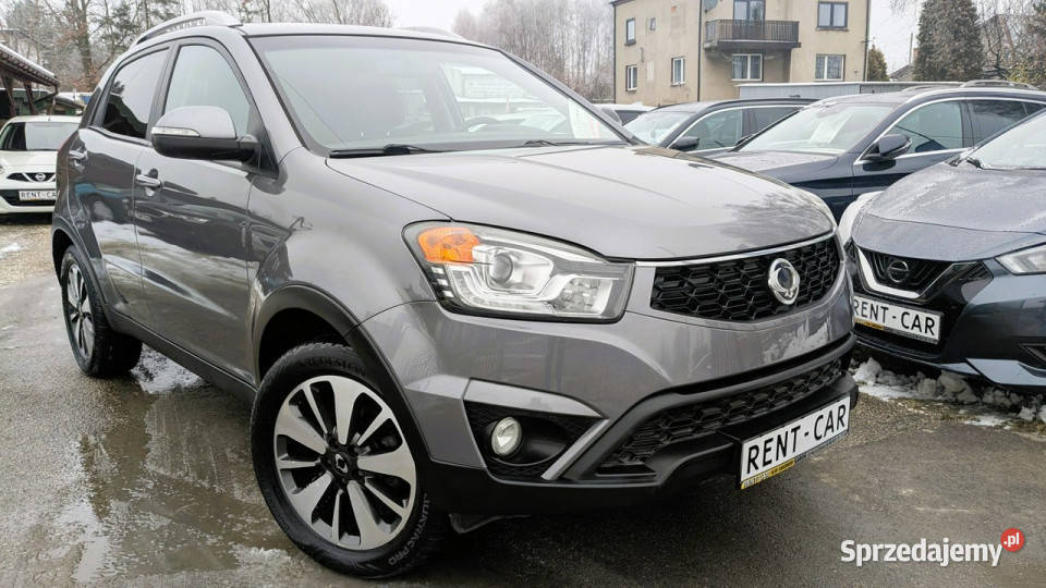 SsangYong Korando 20DT150 OPŁACONY przyciemniane szyby śląskie Częstochowa sprzedam