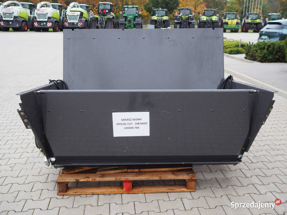 Claas Lexion siekacz słomy SPECIAL CUT kombajn Stęszew