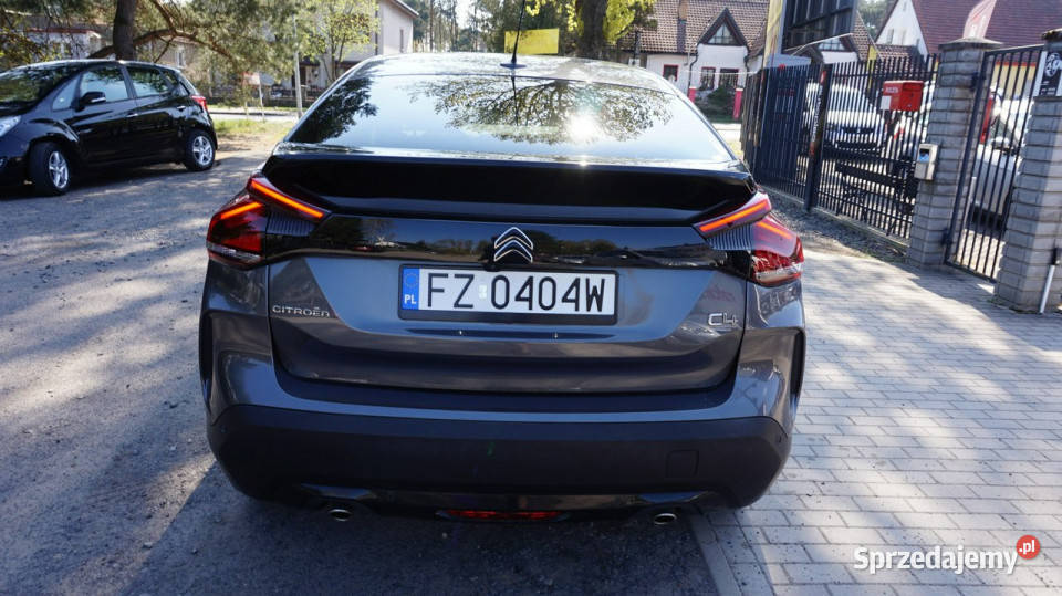 Citroen C4 automat Gwarancja III 2020 szary Zielona Góra sprzedam