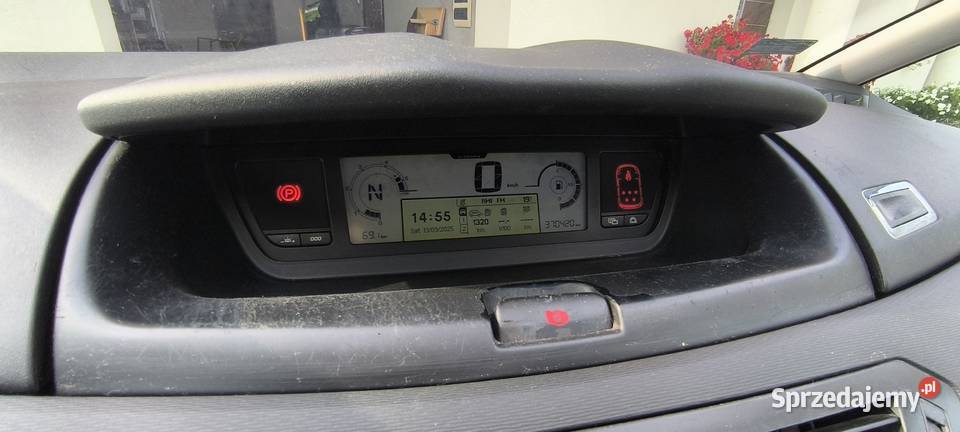 Citroen C4 grand picasso łopatki zmiany biegów Lesznia