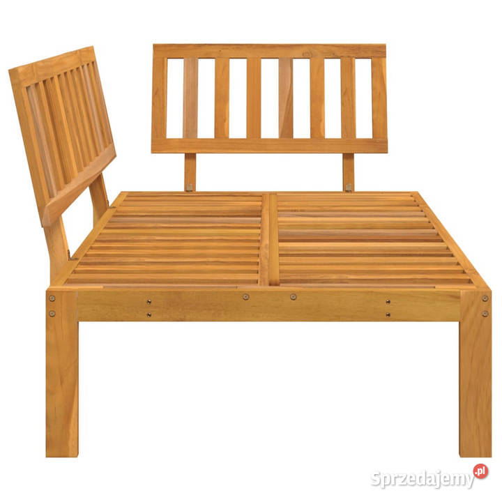Narożna sofa ogrodowa z deseczek lite drewno mazowieckie Warszawa