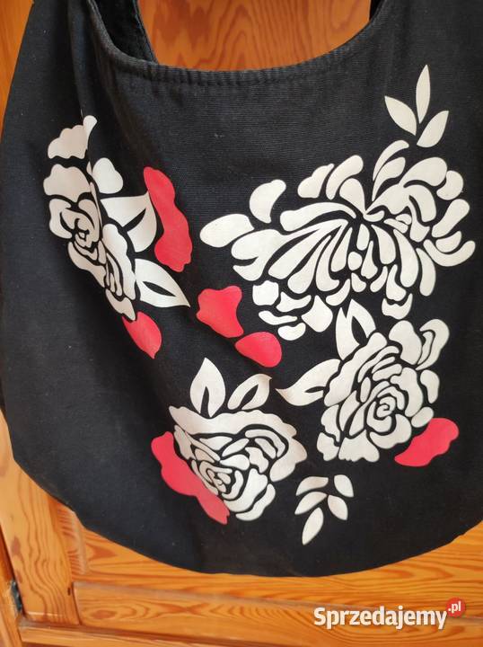 bawełniana boho płócienna torba worek shopper Dla kobiet Kielce