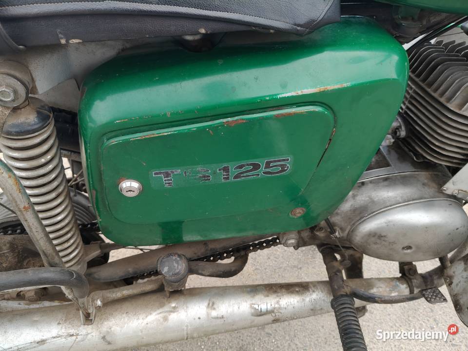 MZ TS 125 1983 z dokumentami mz wsk WFM SHL Kalisz